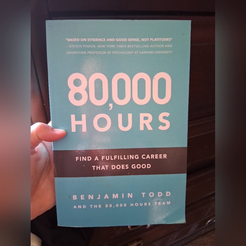 80,000 Hours Book by Benjamin Todd